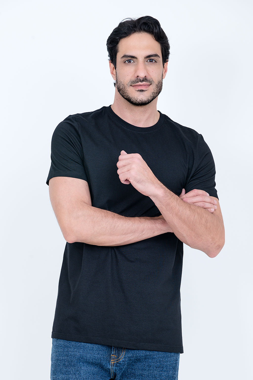 Camiseta Básica 100% Algodão Prime Preta