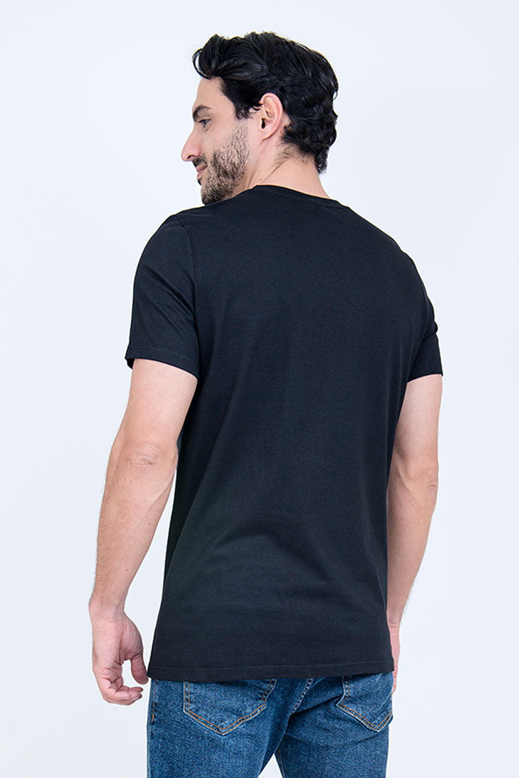 Camiseta Básica 100% Algodão Prime Preta