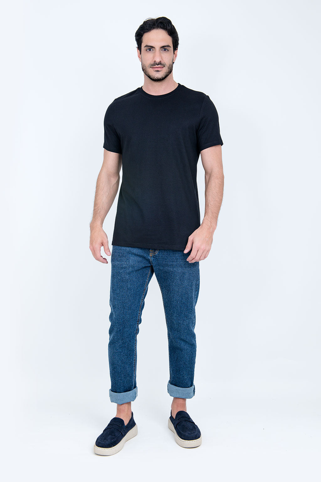 Camiseta Básica 100% Algodão Prime Preta