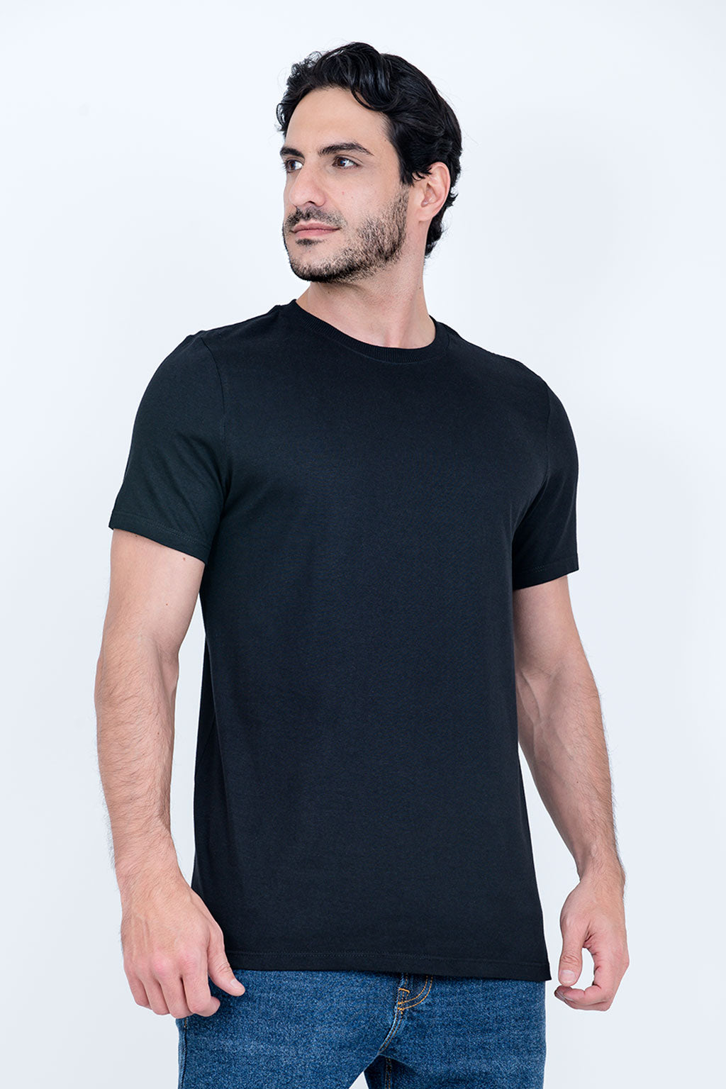 Camiseta Básica 100% Algodão Prime Preta