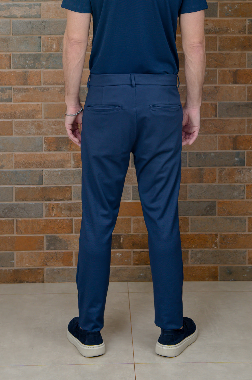 Calça Masculina Poliamida Tech Alfaiataria Marinho