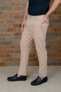Calça Masculina Poliamida Tech Alfaiataria Areia