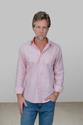 Camisa de Flanela Rosa