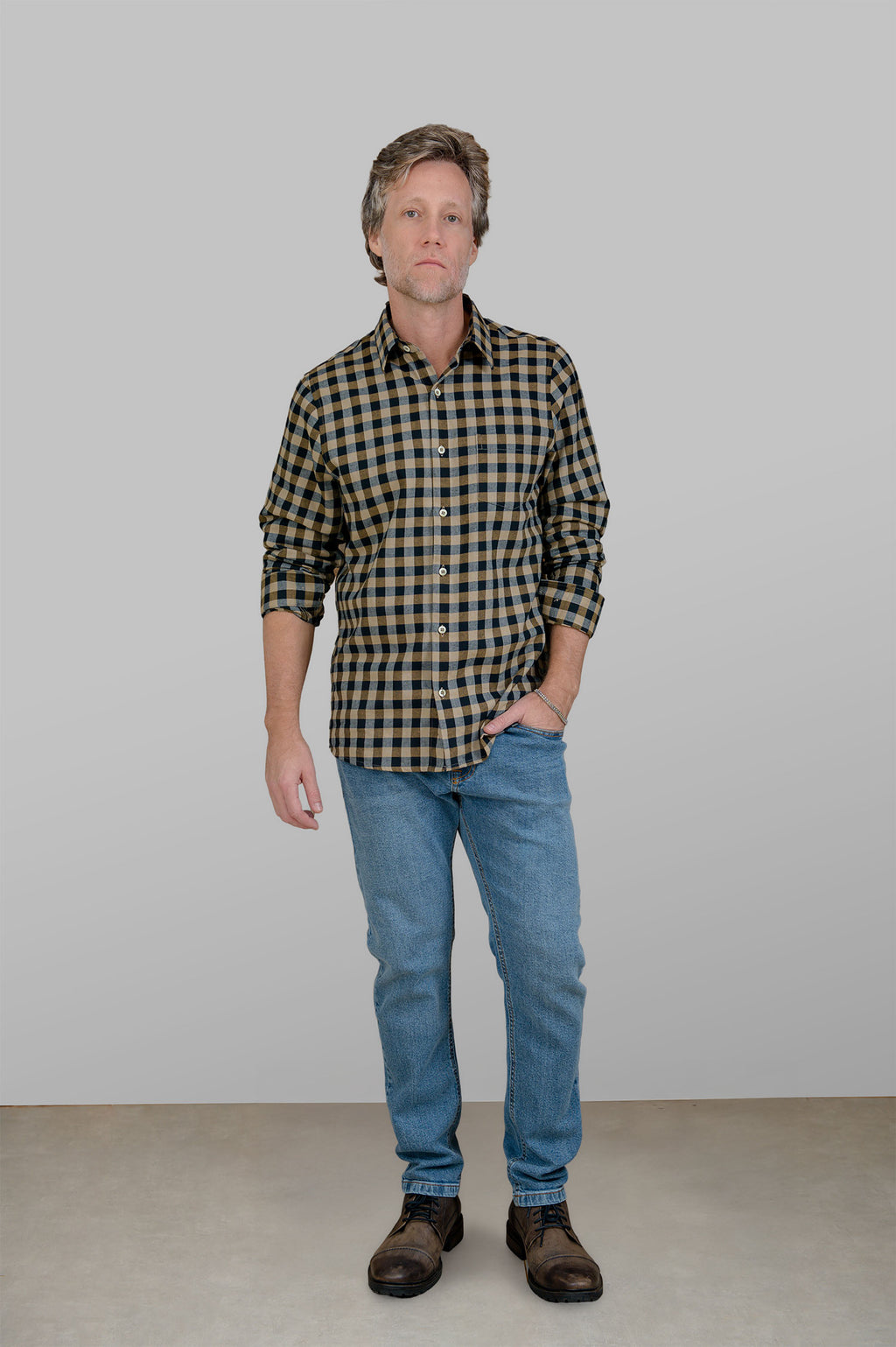 Camisa de Flanela Xadrez
