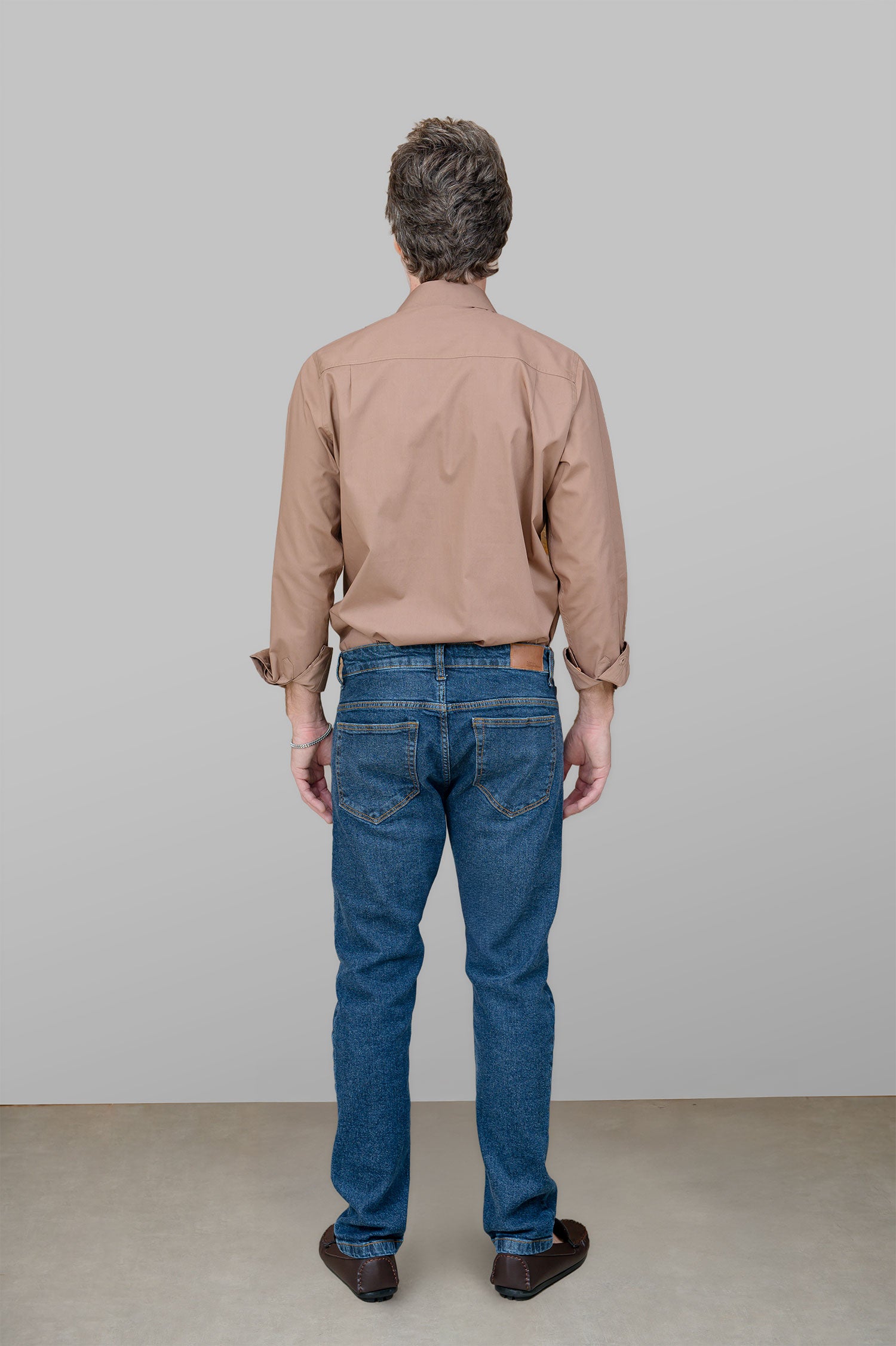 Camisa Masculina Algodão Manga Longa Castor