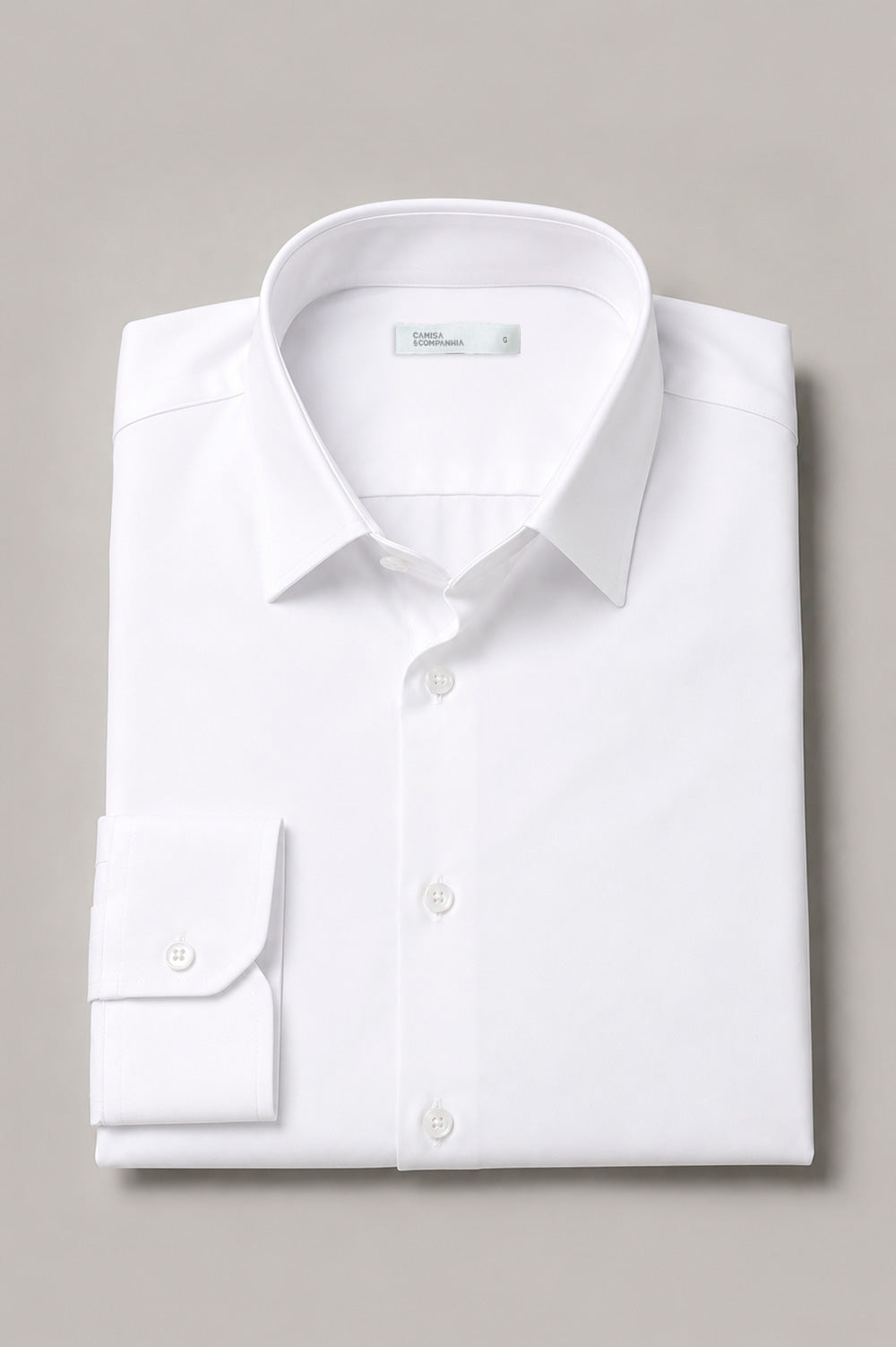 Camisa Tech Slim de Poliamida Branca