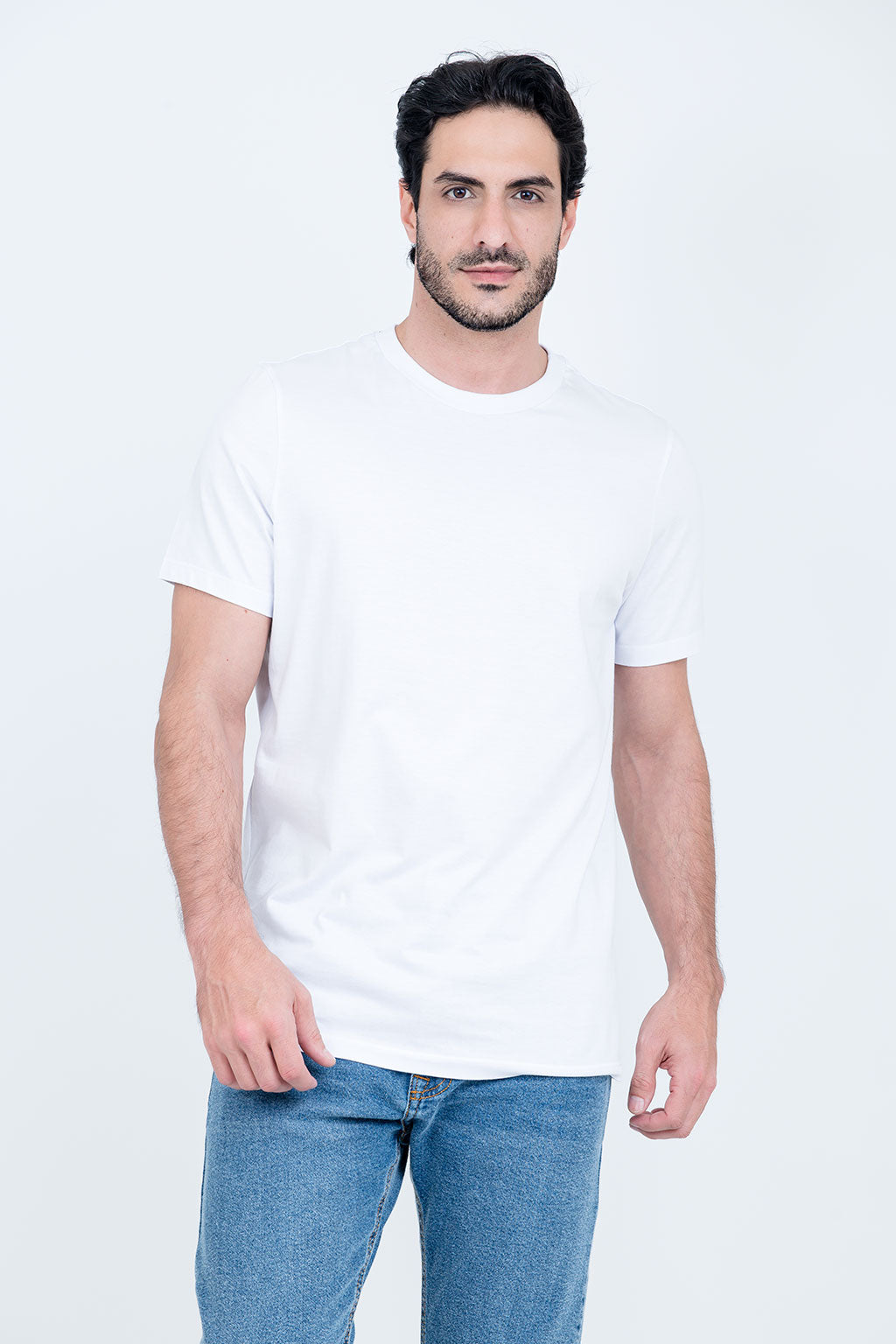 Camiseta Básica 100% Algodão Prime Branca