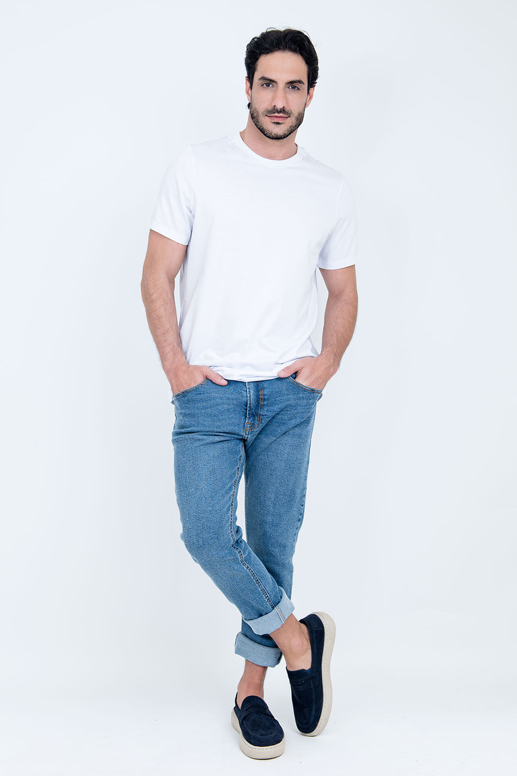 Camiseta Básica 100% Algodão Prime Branca