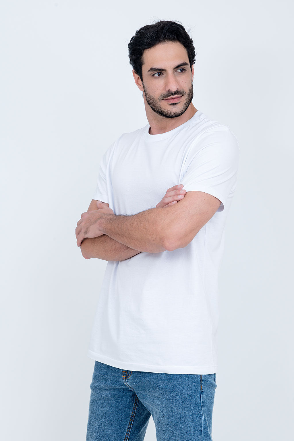 Camiseta Básica 100% Algodão Prime Branca